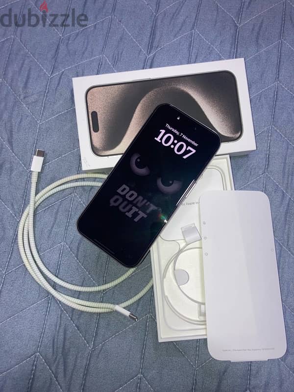 Iphone 15 Pro 256GB Natural Titanium for sale 2