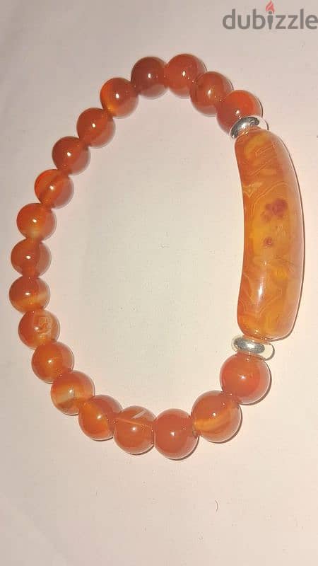 عقيق احمر red agate bracelets gemstones 0