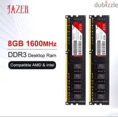 DDR3 RAM 8GB 1600mhz x 4 (32GB) 0