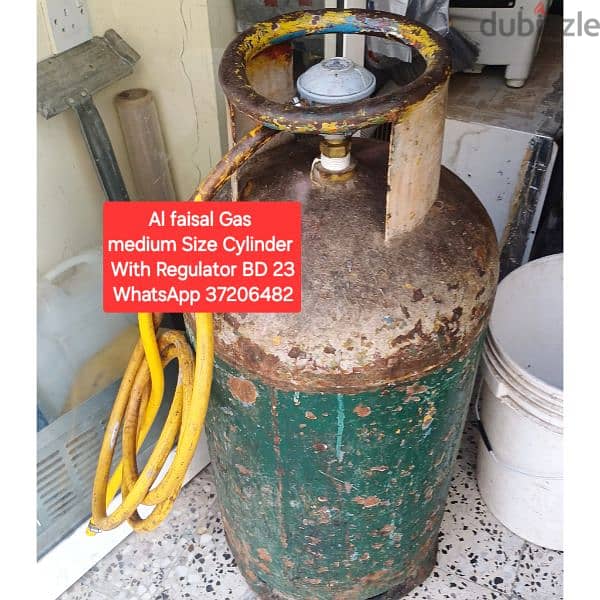 Gas cylinder cooking range and other items for sale with Delivery 9