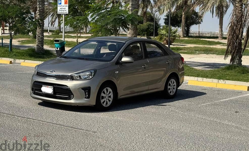 Kia Pegas 2021 beige 1