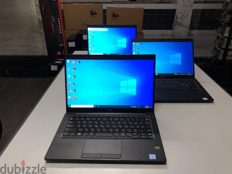 DELL Core i7 8th Gen Notebook 13.3" Full HD  08GB RAM + 256GB SSD 3