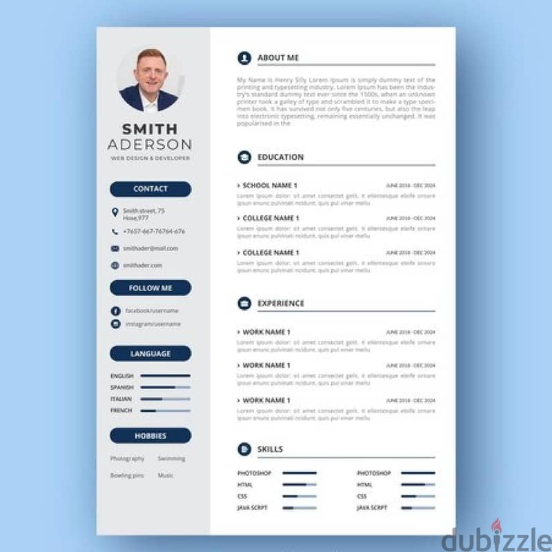 Best CV & Resume Design Services in Bahrain 16