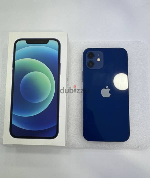 iphone 12 128gb used. Blue color 0