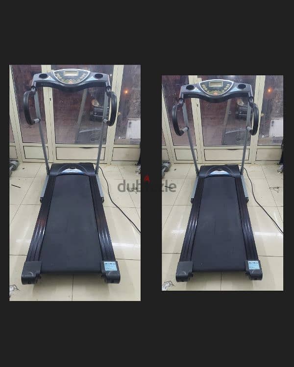 treadmill for sale 45bd 100kg foldable 0