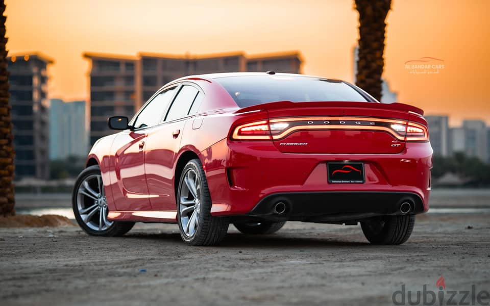 Dodge Charger GT 2022 RED 2022 8