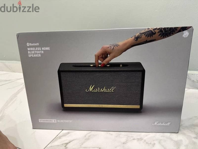 Marshall stanmore II bluetoooth speaker 0