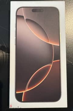 New sealed iphone 16 pro max 256 gb 0