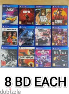 Ps4 Games Excellent Condition PS5 Compatible 0