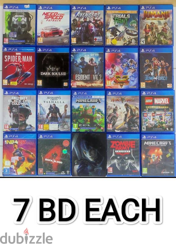 Ps4 Games Excellent Condition PS5 Compatible 1