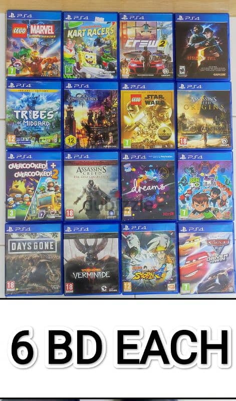 Ps4 Games Excellent Condition PS5 Compatible 2