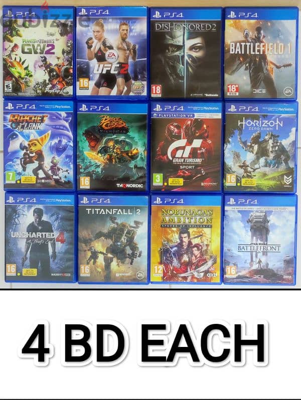 Ps4 Games Excellent Condition PS5 Compatible 4