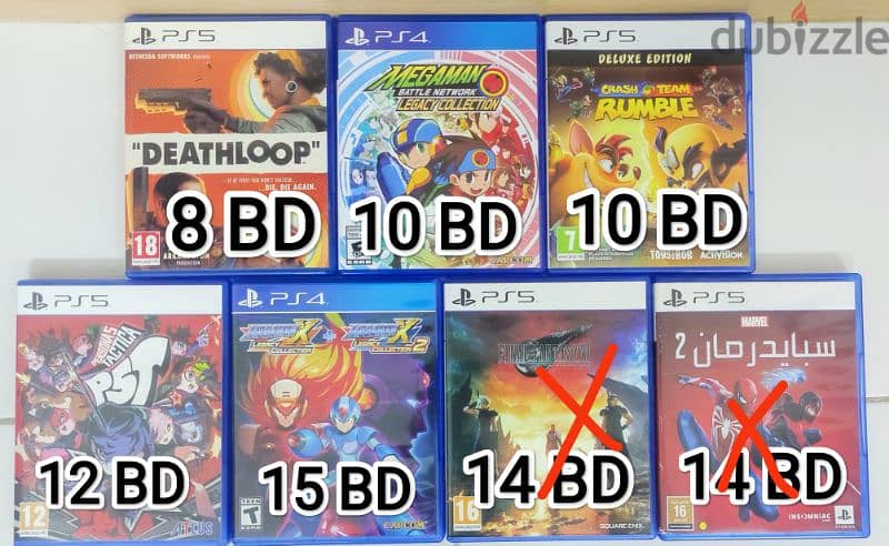 Ps4 Games Excellent Condition PS5 Compatible 5