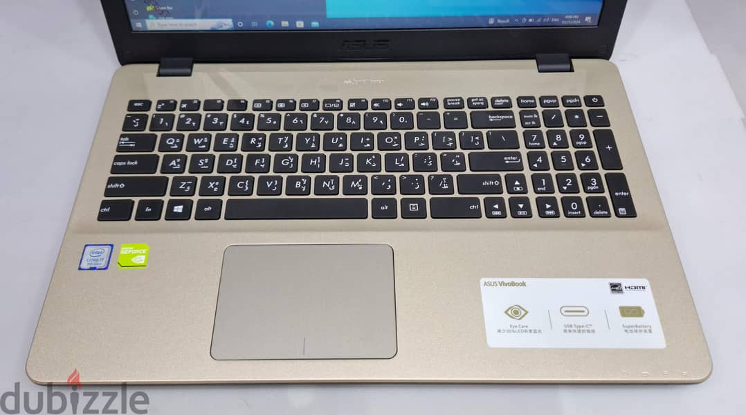 ASUS VivoBook i7 8th Generation 15.6" Laptop NVidia 4GB GPU 16GB RAM 6