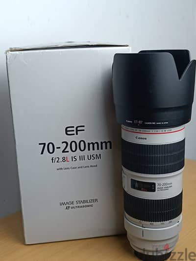 Canon EF 70-200mm f/2.8L IS III USM Lens