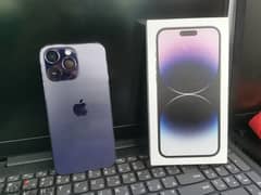 300bd iphone 14 Pro Max 256 gb Purple 88% 0