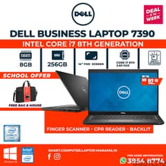 DELL Core i7 8th Generation Laptop 8GB RAM DDR4 + 256GB SSD 14" FHD 0