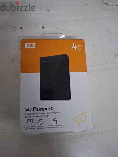 WD MY PASSPORT 4TB