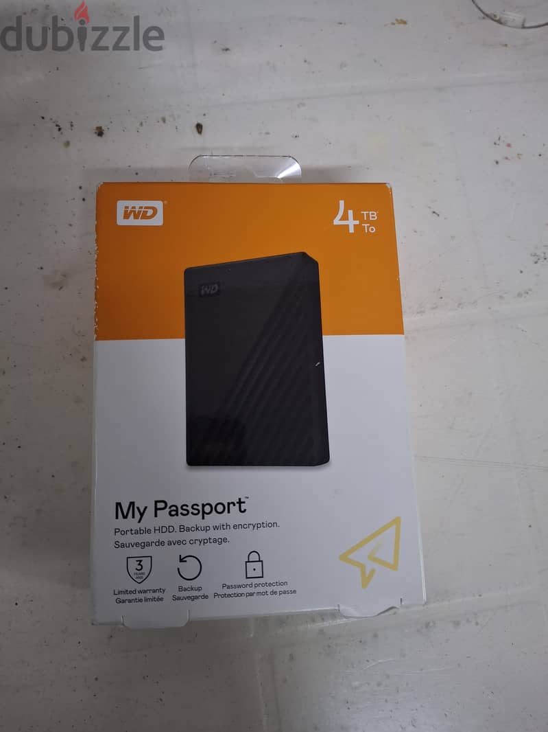 WD MY PASSPORT 4TB 0