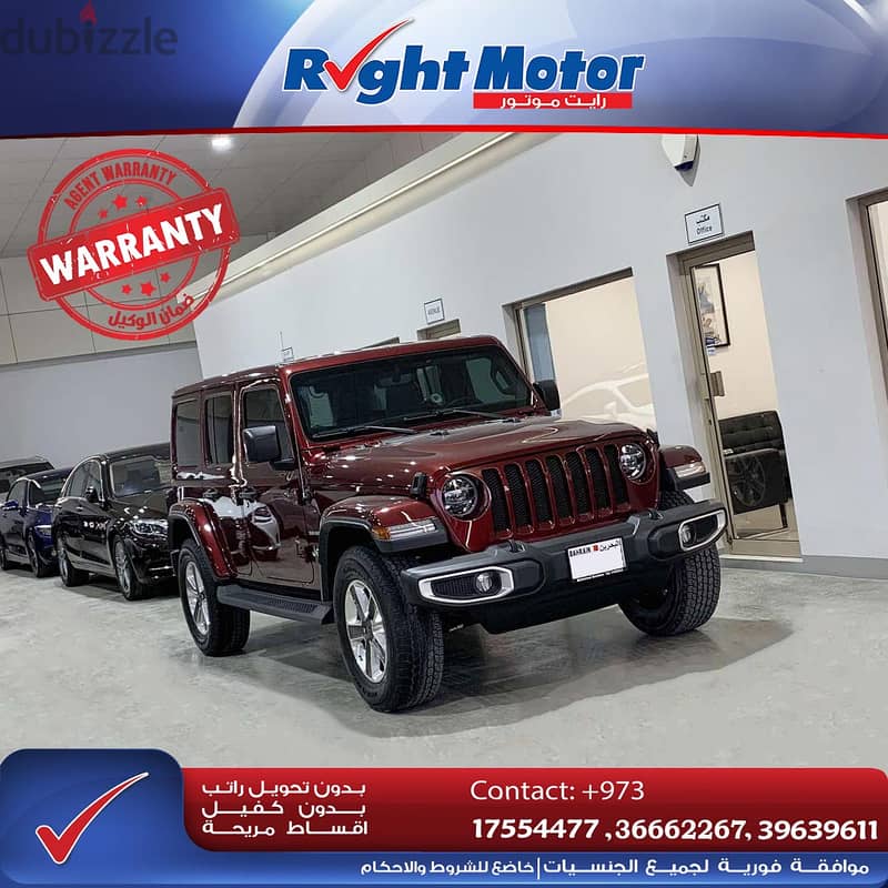 Jeep Wrangler Sahara (68,000 Kms) 0