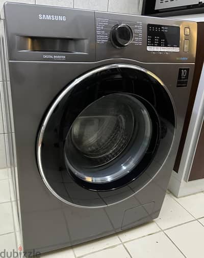 SAMSUNG (WW80J4210GXSG) Front Loading with EcoBubble™, 8 Kg