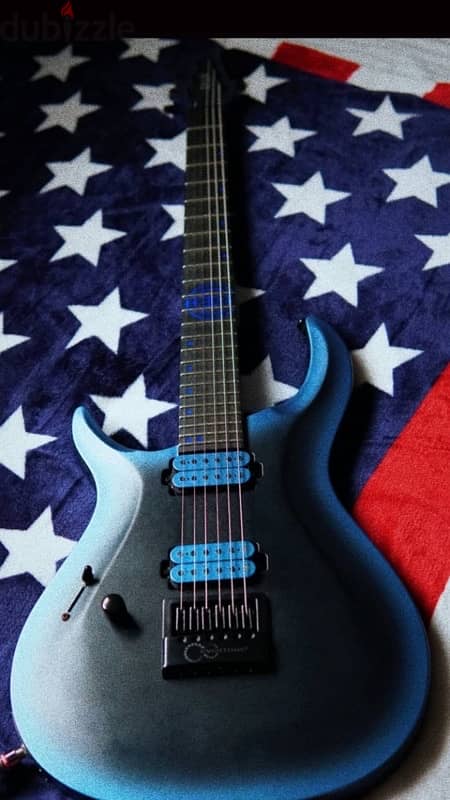 Kiesel lefthanded Andy James guitar 0