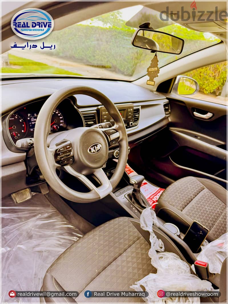 KIA RIO  Year-2019 Engine-1.4L 4 Cylinder  Colour-White 5