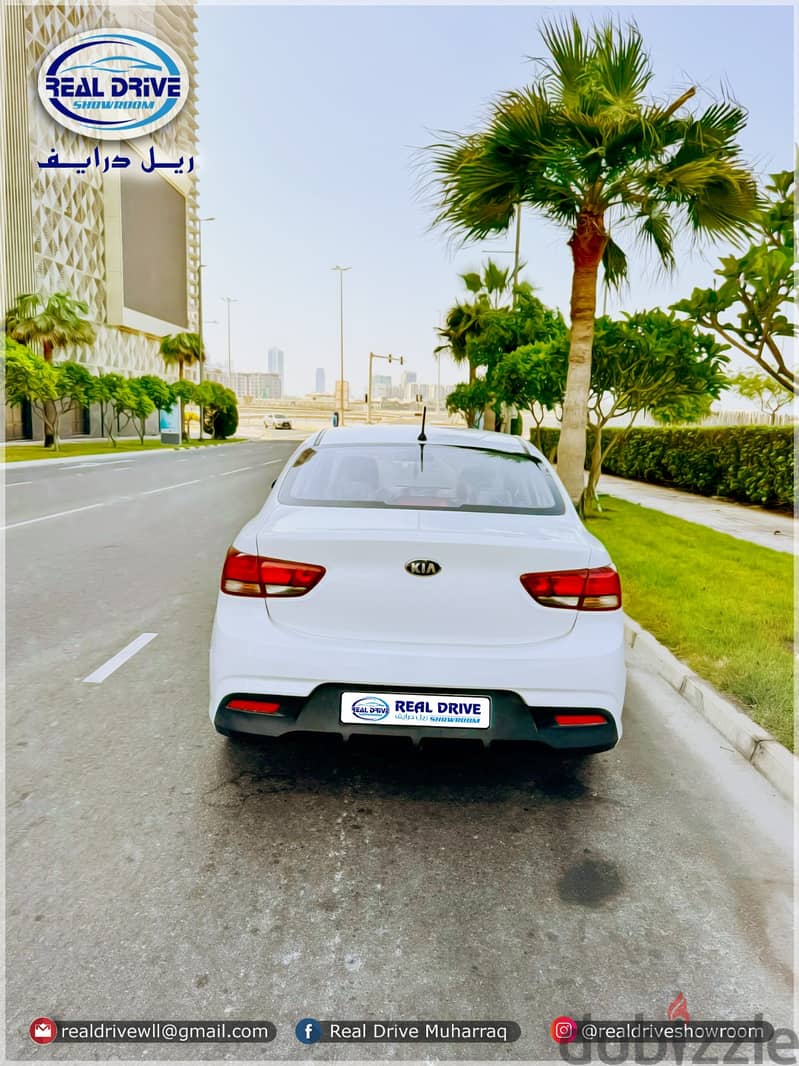 KIA RIO  Year-2019 Engine-1.4L 4 Cylinder  Colour-White 7