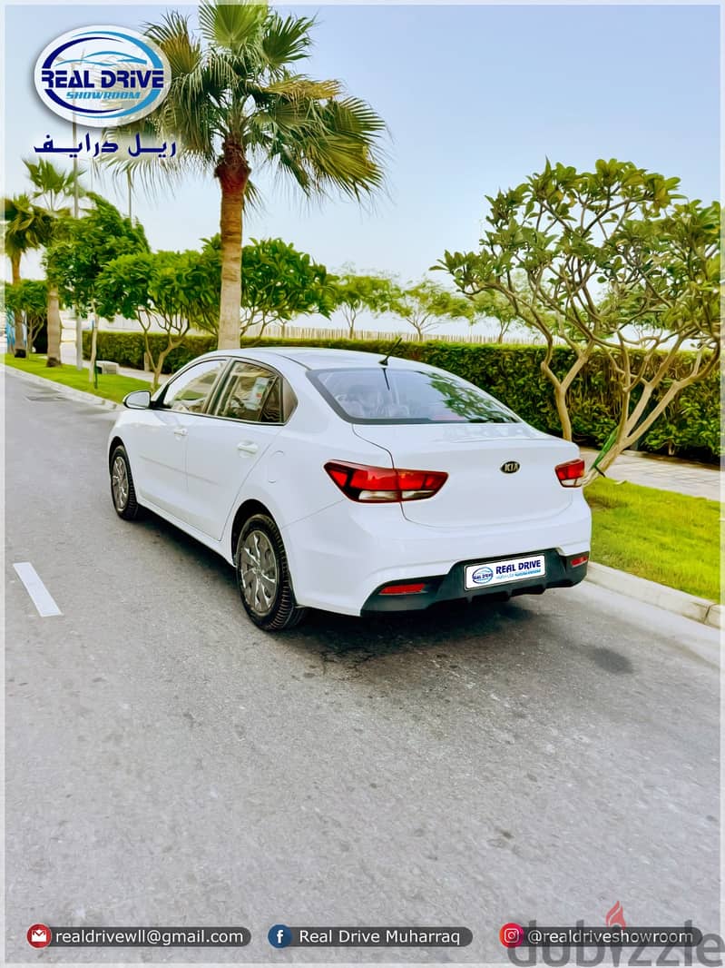 KIA RIO  Year-2019 Engine-1.4L 4 Cylinder  Colour-White 9