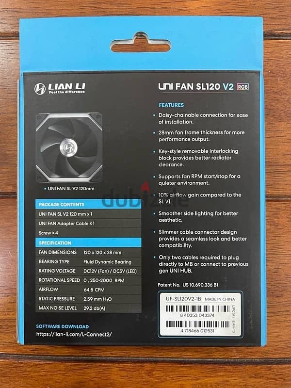 5x Lian Li UNI Fan SL120 V2 RGB Black Single Pack —NEW SEALED— 5