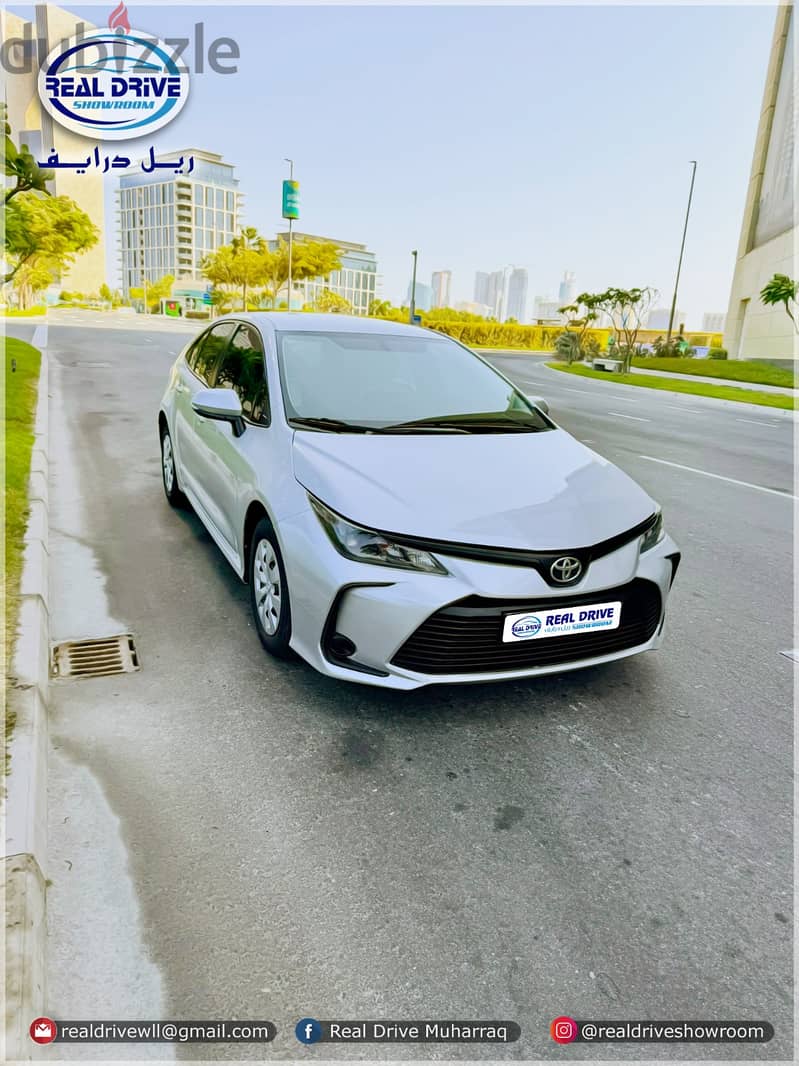 TOYOTA COROLLA Year-2020 Odo meter-65,000km Engine Size 1.6 SILVER 1