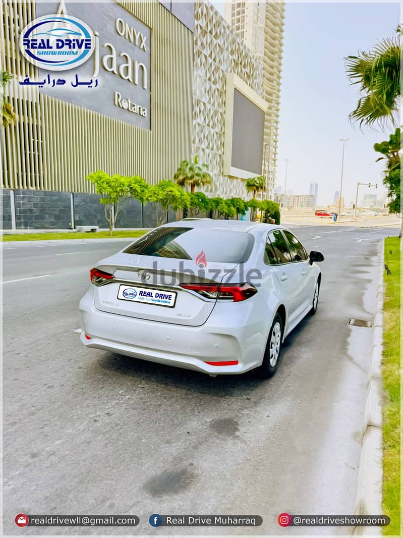 TOYOTA COROLLA Year-2020 Odo meter-65,000km Engine Size 1.6 SILVER 4