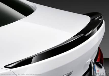 White BMW OEM spoiler, Genuine Spoiler from BMW!