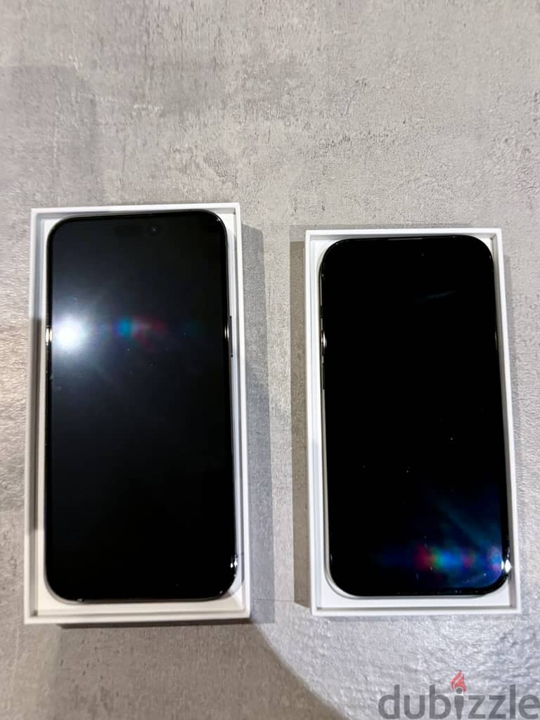 Combo Offer! Excellent Condition iPhone 14 Pro & Pro Max - 256 GB 1