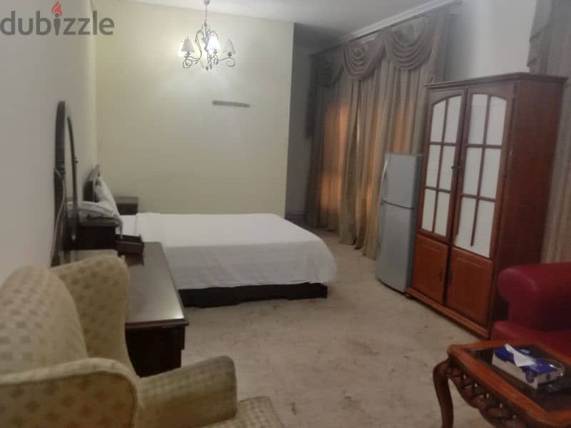 Fully furnished studio flat without kitchen 170bd  in Juffair 1