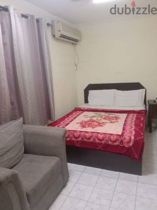 Fully furnished studio flat without kitchen 170bd  in Juffair 9