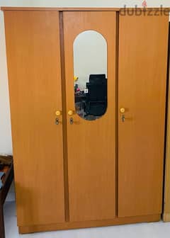 URGENT SALE. . ! Wooden Wardrobe 3 doors 0