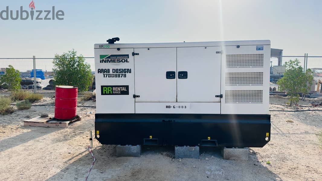 Generators for rent . all capcity available 1