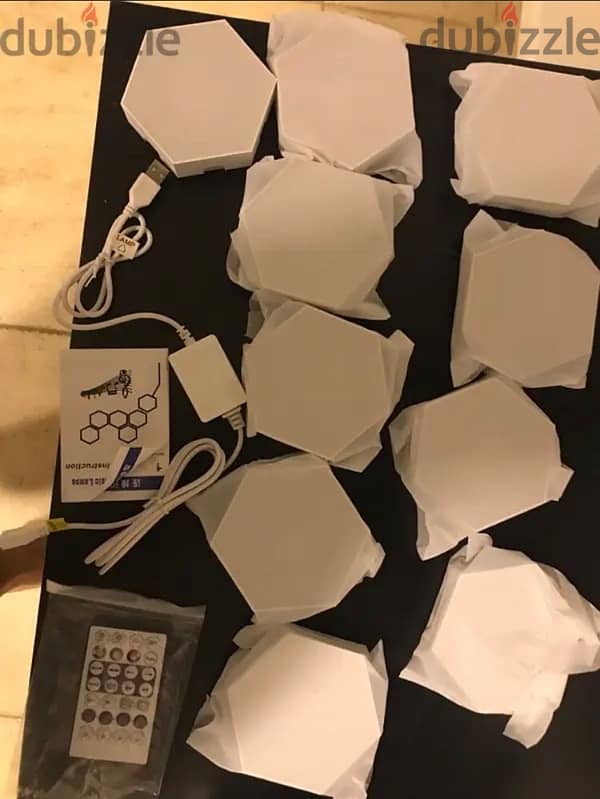 rgb nanoleaf light 10 pice - bluetooth app control 5