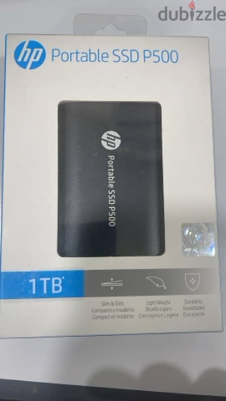 Hp p500 portable ssd hardisk 0