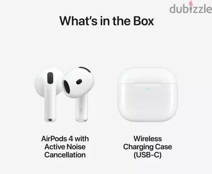 Apple AirPods 4 with Active Noise Cancellation 0