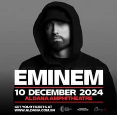 Eminem golden circle ticket for sale 0