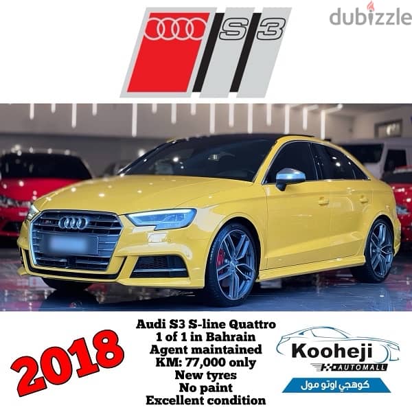 Audi S3/RS3 2018 0