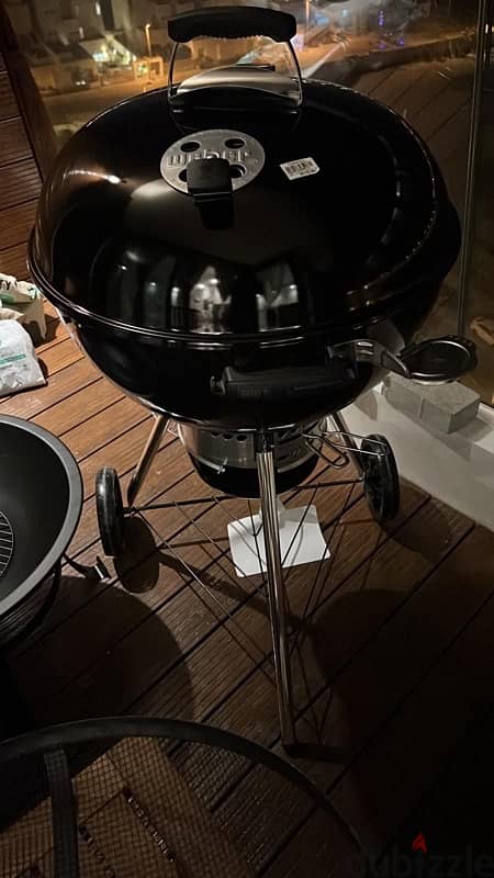 Weber Master charcoal grill 2