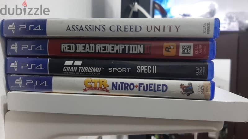 PS4 with 4 games 1