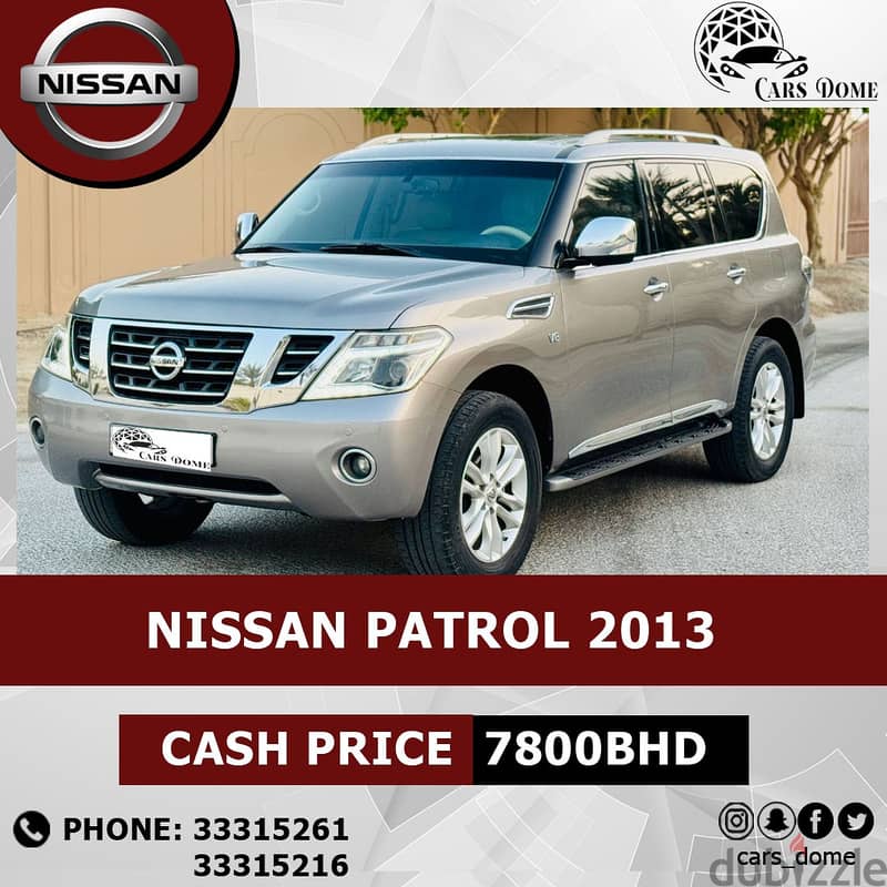 Nissan Patrol 2013 SE Full Option 9