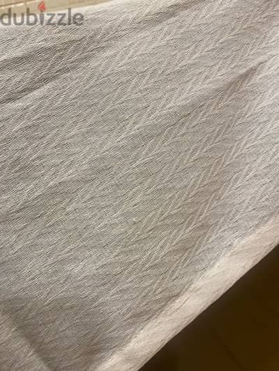 Linen Warm White Curtains For Sale (NEW)