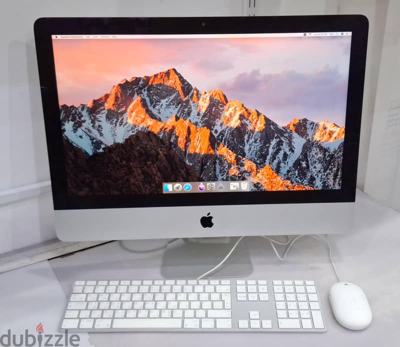 APPLE IMAC Core i5 NVidia Graphics 1TB HDD + 8GB RAM Original Keyboard 3