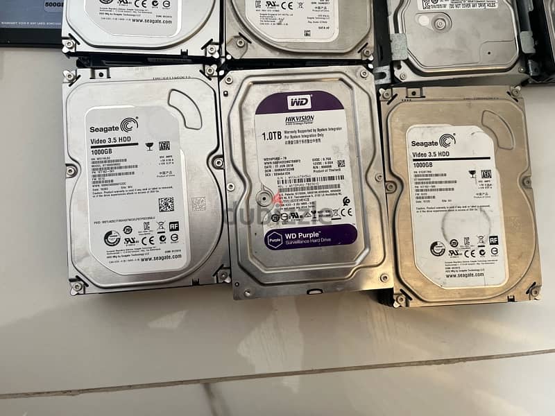 hard disk 1 TB &500 GB 2