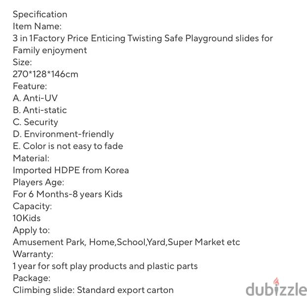 set / house kids Play  5 in 1 ( age 2 to 10 ) years 4